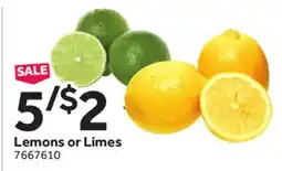 Stop&Shop Lemons or Limes offer