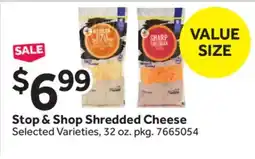 Stop&Shop Stop & Shop Shredded Cheese offer