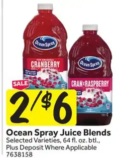 Stop&Shop Ocean Spray Juice Blends offer