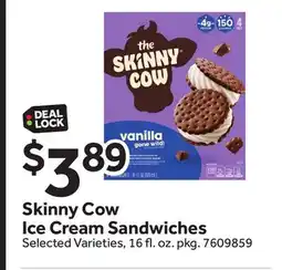 Stop&Shop Skinny Cow Ice Cream Sandwiches offer