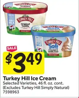 Stop&Shop Turkey Hill Ice Cream offer
