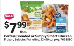 Stop&Shop Perdue Breaded or Simply Smart Chicken offer