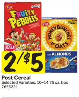 Stop&Shop Post Cereal offer
