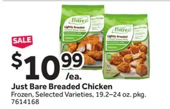Stop&Shop Just Bare Breaded Chicken offer