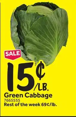 Stop&Shop Green Cabbage offer