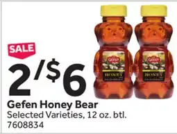 Stop&Shop Gefen Honey Bear offer