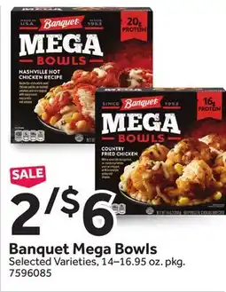 Stop&Shop Banquet Mega Bowls offer