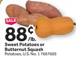 Stop&Shop Sweet Potatoes or Butternut Squash offer