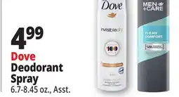 Ocean State Job Lot Dove Original Scented Antiperspirant Spray 6.7 - 8.45 oz offer