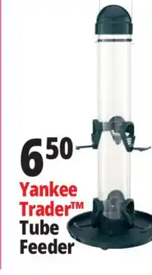 Ocean State Job Lot Yankee Trader Bird Tube Feeder with Tray Green offer
