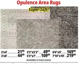 Ocean State Job Lot Opulance Area Rugs offer