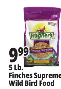 Ocean State Job Lot Wagner's Finches Supreme Premium Wild Bird Food 5 lbs offer