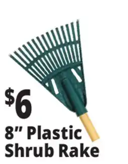 Ocean State Job Lot 8 Plastic Shrub Rake offer