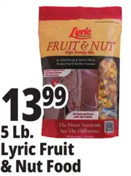 Ocean State Job Lot Lyric Fruit and Nut High Energy Wild Bird Food Mix 5 lbs offer