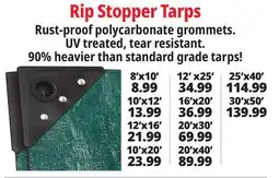 Ocean State Job Lot Rip Stopper Tarps offer