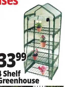 Ocean State Job Lot Tiller & Rowe 4-Shelf Greenhouse offer