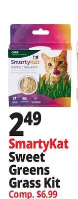 Ocean State Job Lot SmartyKat Sweet Greens Grass Kit offer