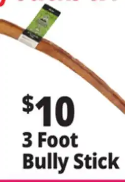 Ocean State Job Lot 3 Foot Bully Stick offer