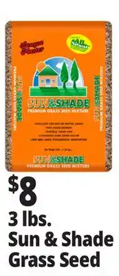 Ocean State Job Lot Premium Quality Sun & Shade Grass Seed Mixture 3 lbs offer