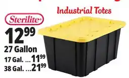 Ocean State Job Lot Sterilite Industrial Strong Box Tote 27 Gal offer