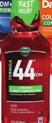 Ocean State Job Lot Vicks Formula 44 Cough Syrup offer