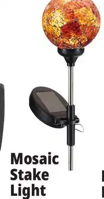 Ocean State Job Lot Mosaic Stake Light offer