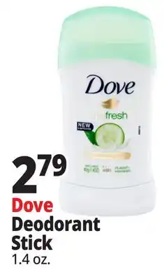 Ocean State Job Lot Dove Go Fresh Cucumber and Green Tea Scent Antiperspirant Deodorant Spray 6.7-8.45 oz offer