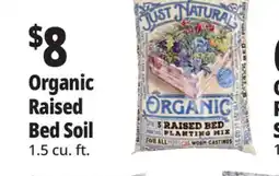 Ocean State Job Lot Just Naturals Organic Raised Bed Planting Mix 1.5 cu ft offer