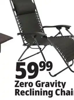 Ocean State Job Lot Zero Gravity Reclining Chair offer