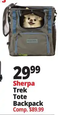 Ocean State Job Lot Sherpa TrekTrek Tote Backpack offer
