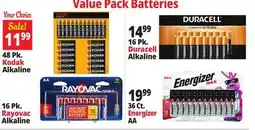 Ocean State Job Lot Value Pack Batteries offer