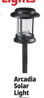 Ocean State Job Lot Arcadia Solar Light offer