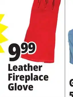 Ocean State Job Lot Leather BBQ Grilling Gloves offer