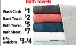 Ocean State Job Lot Bath Towels offer