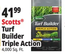 Ocean State Job Lot Scotts Turf Builder Triple Action Weed Control & Lawn Food 4 000 sq ft offer