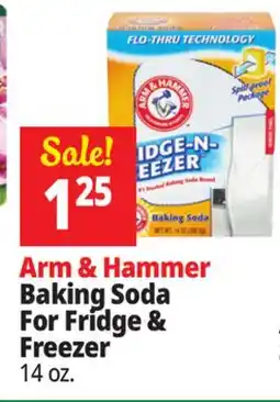 Ocean State Job Lot Arm & Hammer Fridge & Freezer Baking Soda 14 oz offer