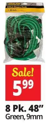 Ocean State Job Lot 8 Pk. 48 Bungee Cords offer
