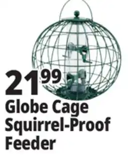 Ocean State Job Lot Yankee Trader Globe Cage Squirrel Proof Bird Feeder offer