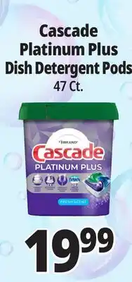 Ocean State Job Lot Cascade Platinum Plus Dishwasher Pods 47 Ct offer