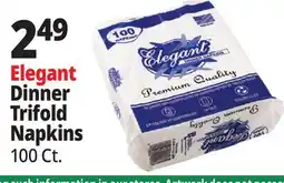 Ocean State Job Lot Elegant Paper Dinner Napkins 100-Count offer