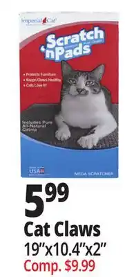 Ocean State Job Lot Cat Claws Cat Scratching Pad offer