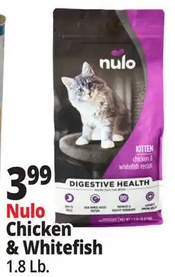 Ocean State Job Lot Nulo Chicken & Whitefish offer