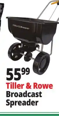 Ocean State Job Lot Tiller & Rowe Broadcast Spreader offer