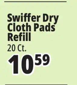 Ocean State Job Lot Swiffer Sweeper Dry Sweeping Cloth Refills Febreze Lavender 52-count offer