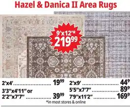 Ocean State Job Lot Hazel & Danica Rugs offer