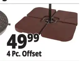 Ocean State Job Lot Offset Umbrella Base 4-Piece offer