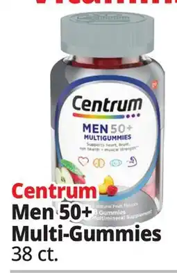 Ocean State Job Lot Centrum Men 50+ Multi-Gummies offer
