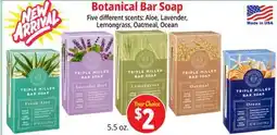Ocean State Job Lot Botanical Bar Soap offer
