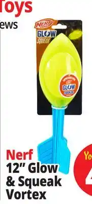 Ocean State Job Lot Nerf 12 Glow & Squeak Vortex offer