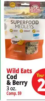 Ocean State Job Lot Wild Eats Cod & Berry offer